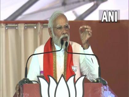 Congress wants to make Karnataka "number-1 ATM for shahi family," says PM Modi | Congress wants to make Karnataka "number-1 ATM for shahi family," says PM Modi