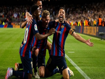 Barcelona pip Osasuna 1-0, close in La Liga title | Barcelona pip Osasuna 1-0, close in La Liga title