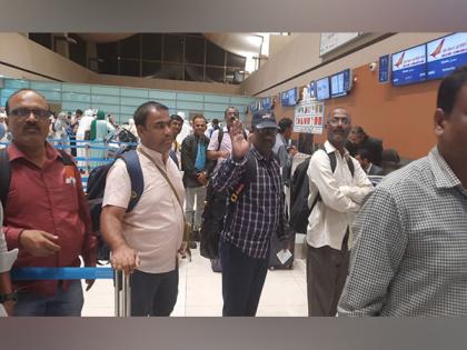 Operation Kaveri: Group of 16 Indian evacuees departs from Jeddah on Lucknow-bound flight | Operation Kaveri: Group of 16 Indian evacuees departs from Jeddah on Lucknow-bound flight