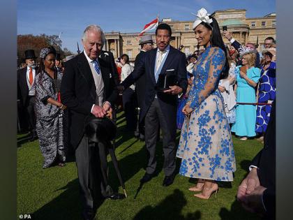 King Charles hosts singer Lionel Richie at garden party ahead of coronation | King Charles hosts singer Lionel Richie at garden party ahead of coronation