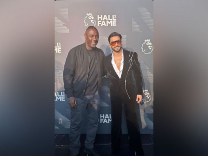 When Ranveer Singh met fellow "gooner" Idris Elba | When Ranveer Singh met fellow "gooner" Idris Elba