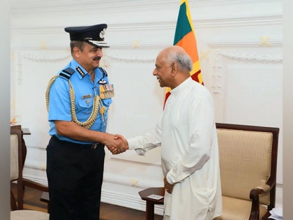 IAF Chief meets Sri Lanka Prime Minister Gunawardena on second day of island nation's visit | IAF Chief meets Sri Lanka Prime Minister Gunawardena on second day of island nation's visit