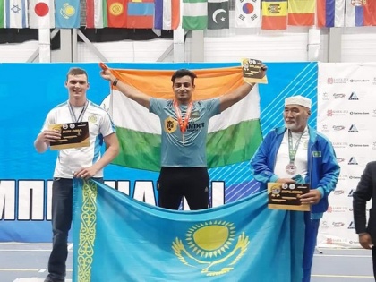 JSP-supported para-athlete Shrimant Jha wins silver medal at Asian Para-Arm Wrestling Championship | JSP-supported para-athlete Shrimant Jha wins silver medal at Asian Para-Arm Wrestling Championship