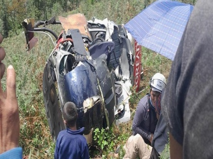 Five injured in Nepal helicopter crash | Five injured in Nepal helicopter crash