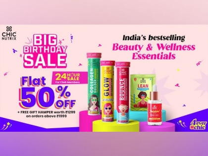 Beauty nutrition deals you should not miss - 50 per cent Flash Sale by Chicnutrix: Sitewide from 8th May | Beauty nutrition deals you should not miss - 50 per cent Flash Sale by Chicnutrix: Sitewide from 8th May