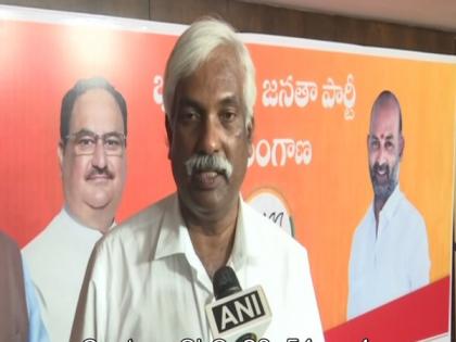 Congress party should apologise for anti-national, anti-social, anti-cultural activities, says BJP leader Prakash Reddy | Congress party should apologise for anti-national, anti-social, anti-cultural activities, says BJP leader Prakash Reddy