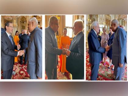Vice President Jagdeep Dhankhar meets Presidents of Israel, Brazil and Italy in UK | Vice President Jagdeep Dhankhar meets Presidents of Israel, Brazil and Italy in UK