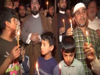 Candlelight march held in J-K's Srinagar to protest targeted killings of Shia teachers in Pakistan | Candlelight march held in J-K's Srinagar to protest targeted killings of Shia teachers in Pakistan