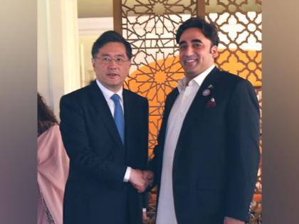 Pakistan foreign minister Bilawal Bhutto Zardari meets his Chinese counterpart Qin Gang on sidelines of SCO-CFM meet | Pakistan foreign minister Bilawal Bhutto Zardari meets his Chinese counterpart Qin Gang on sidelines of SCO-CFM meet