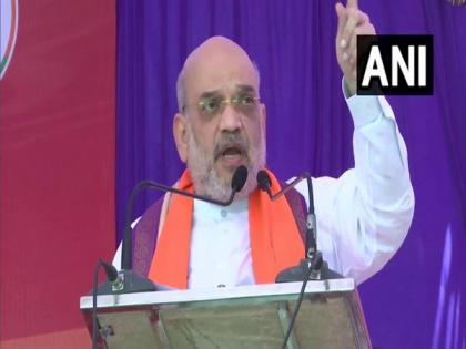 "PM fulfilled dreams of Lord Ram devotees..," Amit Shah hits out at Congress in Belagavi | "PM fulfilled dreams of Lord Ram devotees..," Amit Shah hits out at Congress in Belagavi