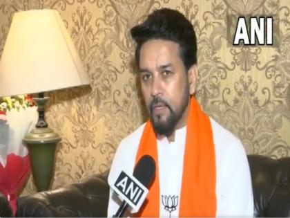 "Can stoop to any level for vote bank politics": Anurag Thakur targets Congress for opposing 'The Kerala Story' | "Can stoop to any level for vote bank politics": Anurag Thakur targets Congress for opposing 'The Kerala Story'
