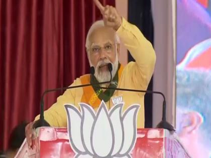 "Congress party's lies have been lost in the BJP wave": PM Modi in Karnataka | "Congress party's lies have been lost in the BJP wave": PM Modi in Karnataka