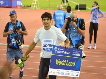 Neeraj Chopra expresses happiness over win at Doha Diamond League 2023 | Neeraj Chopra expresses happiness over win at Doha Diamond League 2023