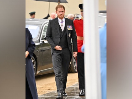 Prince Harry wears Dior custom-designed suit with medals for King Charles III's coronation | Prince Harry wears Dior custom-designed suit with medals for King Charles III's coronation