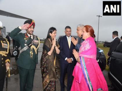 Vice President Dhankhar emplanes for Delhi after attending King Charles III coronation ceremony | Vice President Dhankhar emplanes for Delhi after attending King Charles III coronation ceremony