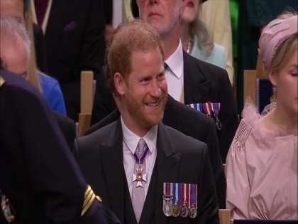 Prince Harry looks joyful at father King Charles III's enthronement | Prince Harry looks joyful at father King Charles III's enthronement