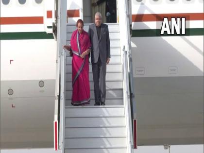 VP Dhankhar arrives in Delhi after attending King Charles III's coronation ceremony | VP Dhankhar arrives in Delhi after attending King Charles III's coronation ceremony