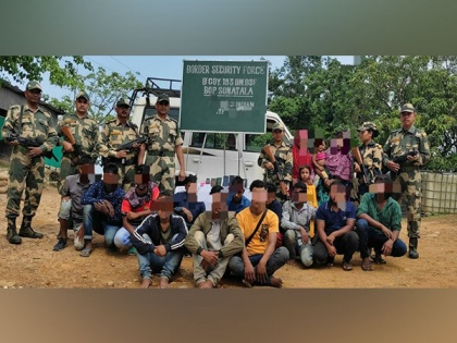 BSF Meghalaya thwarts illegal migration attempt, apprehends 13 Bangladeshi nationals | BSF Meghalaya thwarts illegal migration attempt, apprehends 13 Bangladeshi nationals