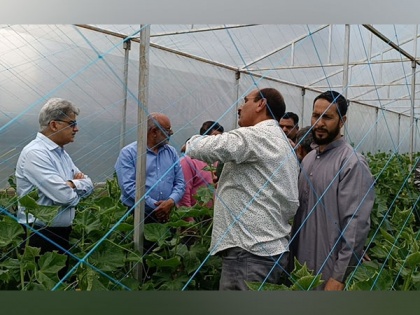 J-K: ACS Atal Dulloo visits vegetable growing areas of Srinagar, takes stock of agriculture scenario | J-K: ACS Atal Dulloo visits vegetable growing areas of Srinagar, takes stock of agriculture scenario
