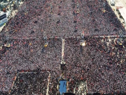 Erdogan claims 1.7 million people attended his mass rally in Istanbul | Erdogan claims 1.7 million people attended his mass rally in Istanbul