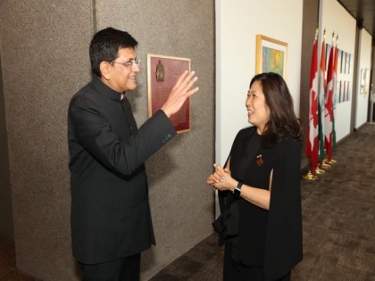 Piyush Goyal meets Canadian International Trade minister | Piyush Goyal meets Canadian International Trade minister