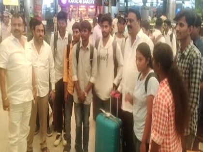 Manipur violence: Telangana students from Manipur arrive at Hyderabad airport in special flight | Manipur violence: Telangana students from Manipur arrive at Hyderabad airport in special flight