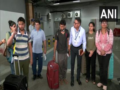 Manipur violence: Haryana students from Manipur arrive at Delhi airport in special flight | Manipur violence: Haryana students from Manipur arrive at Delhi airport in special flight