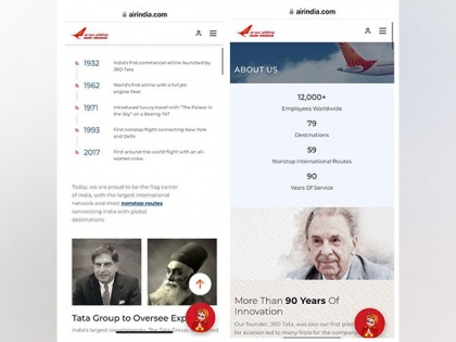 Air India revamps website | Air India revamps website