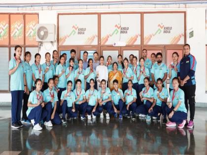 Sports Authority of India felicitates 17 medalists from Moscow Wushu Stars Championship | Sports Authority of India felicitates 17 medalists from Moscow Wushu Stars Championship