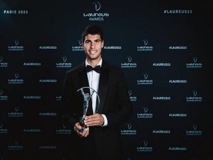 Tennis star Carlos Alcaraz wins Laureus Breakthrough of the Year Award | Tennis star Carlos Alcaraz wins Laureus Breakthrough of the Year Award