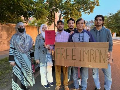 Imran Khan arrest: Protest held outside Washington residence of Pakistan envoy to US | Imran Khan arrest: Protest held outside Washington residence of Pakistan envoy to US