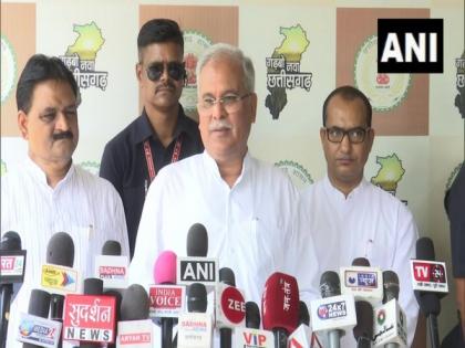 "Hope that the BJP will learn a lesson on May 13": Chhattisgarh CM Baghel | "Hope that the BJP will learn a lesson on May 13": Chhattisgarh CM Baghel