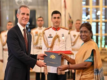 President Murmu accepts credentials from envoys of US, Qatar, Monaco | President Murmu accepts credentials from envoys of US, Qatar, Monaco