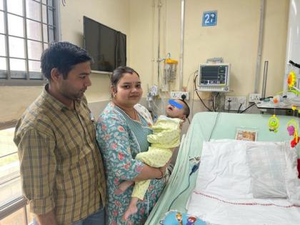 Six-month-old boy undergoes successful spine fixation surgery using mother's bone graft at AIIMS Delhi | Six-month-old boy undergoes successful spine fixation surgery using mother's bone graft at AIIMS Delhi