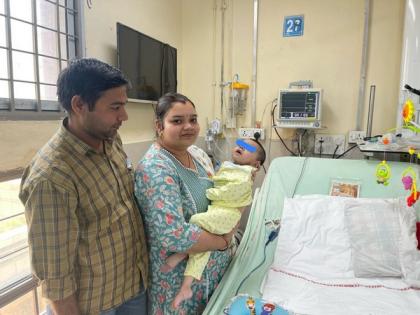 Six-month-old boy undergoes successful spine fixation surgery using mother's bone graft at AIIMS Delhi | Six-month-old boy undergoes successful spine fixation surgery using mother's bone graft at AIIMS Delhi Six-month-old boy undergoes successful spine fixation surgery using mother's bone graft at AIIMS Delhi | Six-month-old boy undergoes successful spine fixation surgery using mother's bone graft at AIIMS Delhi
