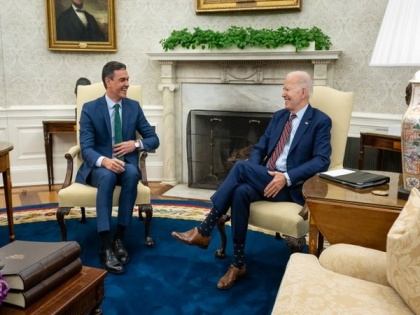 US President Biden meets Spanish Prime Minister Pedro Sanchez, reaffirms close ties | US President Biden meets Spanish Prime Minister Pedro Sanchez, reaffirms close ties