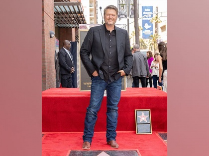 Blake Shelton honoured with Hollywood Walk of Fame star | Blake Shelton honoured with Hollywood Walk of Fame star