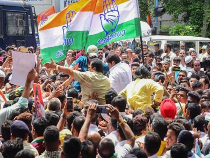 Congress scores emphatic victory in Karnataka, pushes BJP out of power in southern state | Congress scores emphatic victory in Karnataka, pushes BJP out of power in southern state Congress scores emphatic victory in Karnataka, pushes BJP out of power in southern state | Congress scores emphatic victory in Karnataka, pushes BJP out of power in southern state