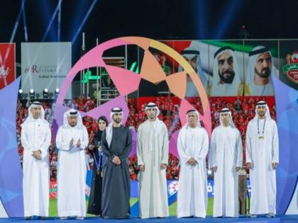 Shabab Al Ahli crowned ADNOC Pro League champions by Mansoor bin Mohammed | Shabab Al Ahli crowned ADNOC Pro League champions by Mansoor bin Mohammed