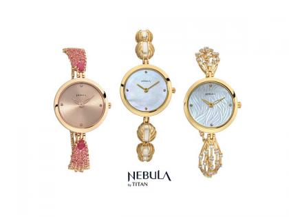 Nebula by Titan's Ashvi presents 18K solid gold watches with the Grace of Pearl | Nebula by Titan's Ashvi presents 18K solid gold watches with the Grace of Pearl