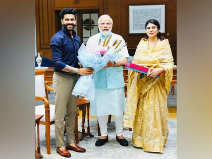 "I'm sure you will continue to inspire everyone," says Ravindra Jadeja after meeting PM Modi | "I'm sure you will continue to inspire everyone," says Ravindra Jadeja after meeting PM Modi