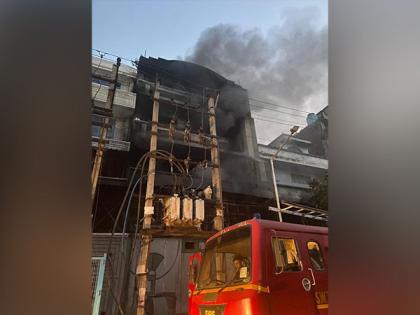 Fire breaks out at shoe factory in Delhi | Fire breaks out at shoe factory in Delhi