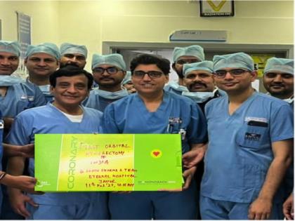 Eternal Hospital performs successful Angioplasty with Orbital Atherectomy Technique for Calcified Blockage in Heart | Eternal Hospital performs successful Angioplasty with Orbital Atherectomy Technique for Calcified Blockage in Heart