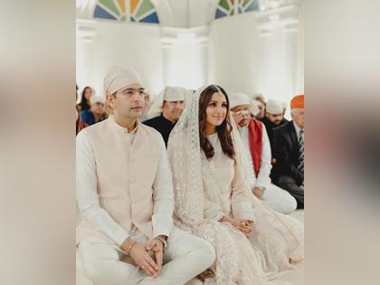 Parineeti Chopra shares pictures from her engagement ceremony, says, "felt surreal to be blessed" | Parineeti Chopra shares pictures from her engagement ceremony, says, "felt surreal to be blessed"