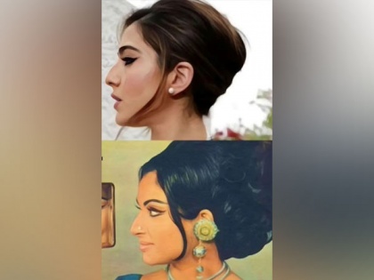 Fans find reflection of Sharmila Tagore in Sara Ali Khan's Cannes red carpet look | Fans find reflection of Sharmila Tagore in Sara Ali Khan's Cannes red carpet look