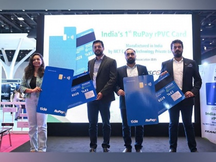 Tide and Transcorp launch India's-first Recycled PVC RuPay Card | Tide and Transcorp launch India's-first Recycled PVC RuPay Card