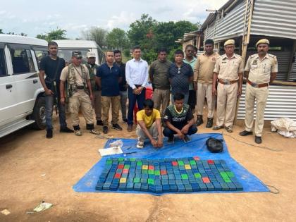 Assam: Karbi Anglong police seize 1.7 kg heroin at Bokolia bypass, 2 held | Assam: Karbi Anglong police seize 1.7 kg heroin at Bokolia bypass, 2 held