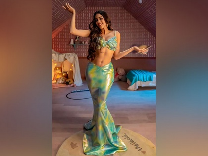 Janhvi Kapoor turns into Little Mermaid's princess Ariel | Janhvi Kapoor turns into Little Mermaid's princess Ariel