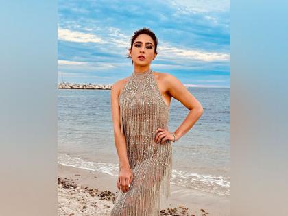 Sara Ali Khan dazzles in tassel outfit at Cannes 2023 | Sara Ali Khan dazzles in tassel outfit at Cannes 2023
