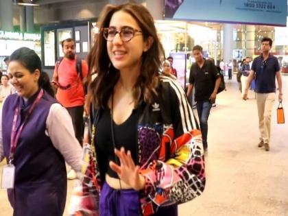 Sara Ali Khan returns to Mumbai after her Cannes 2023 debut | Sara Ali Khan returns to Mumbai after her Cannes 2023 debut Sara Ali Khan returns to Mumbai after her Cannes 2023 debut | Sara Ali Khan returns to Mumbai after her Cannes 2023 debut